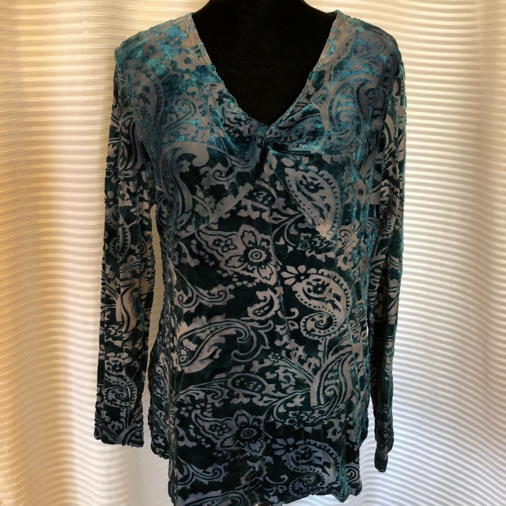Bechamel Velvet Blouse